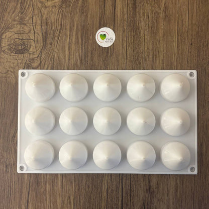 Modak Candle Mould - 15 Cavity