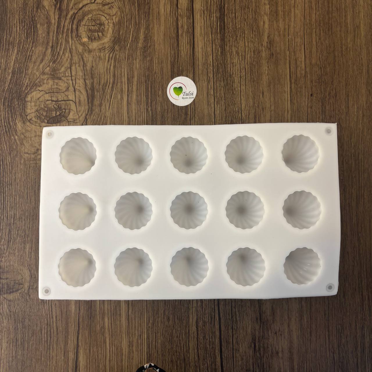 Modak Candle Mould - 15 Cavity