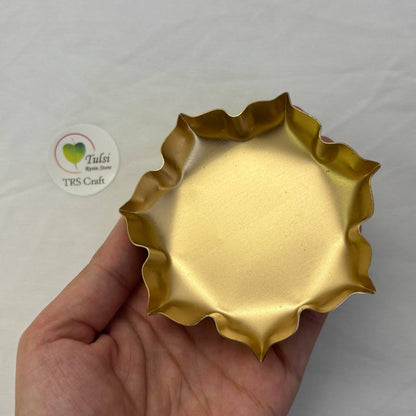 Metal Urli Bowl (A002) - Lotus 3.5"