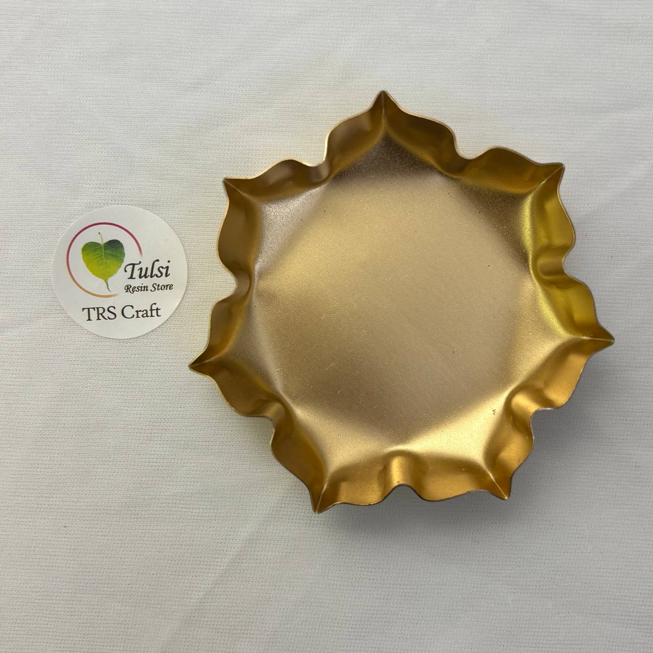 Metal Urli Bowl (A002) - Lotus 3.5"