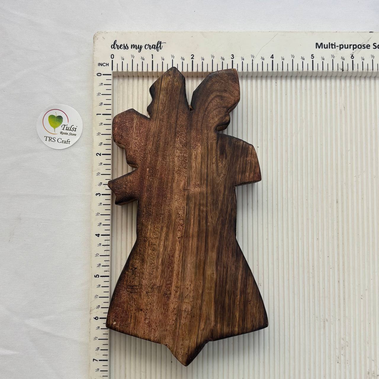 Christmas Bells Wooden Candle Bowl