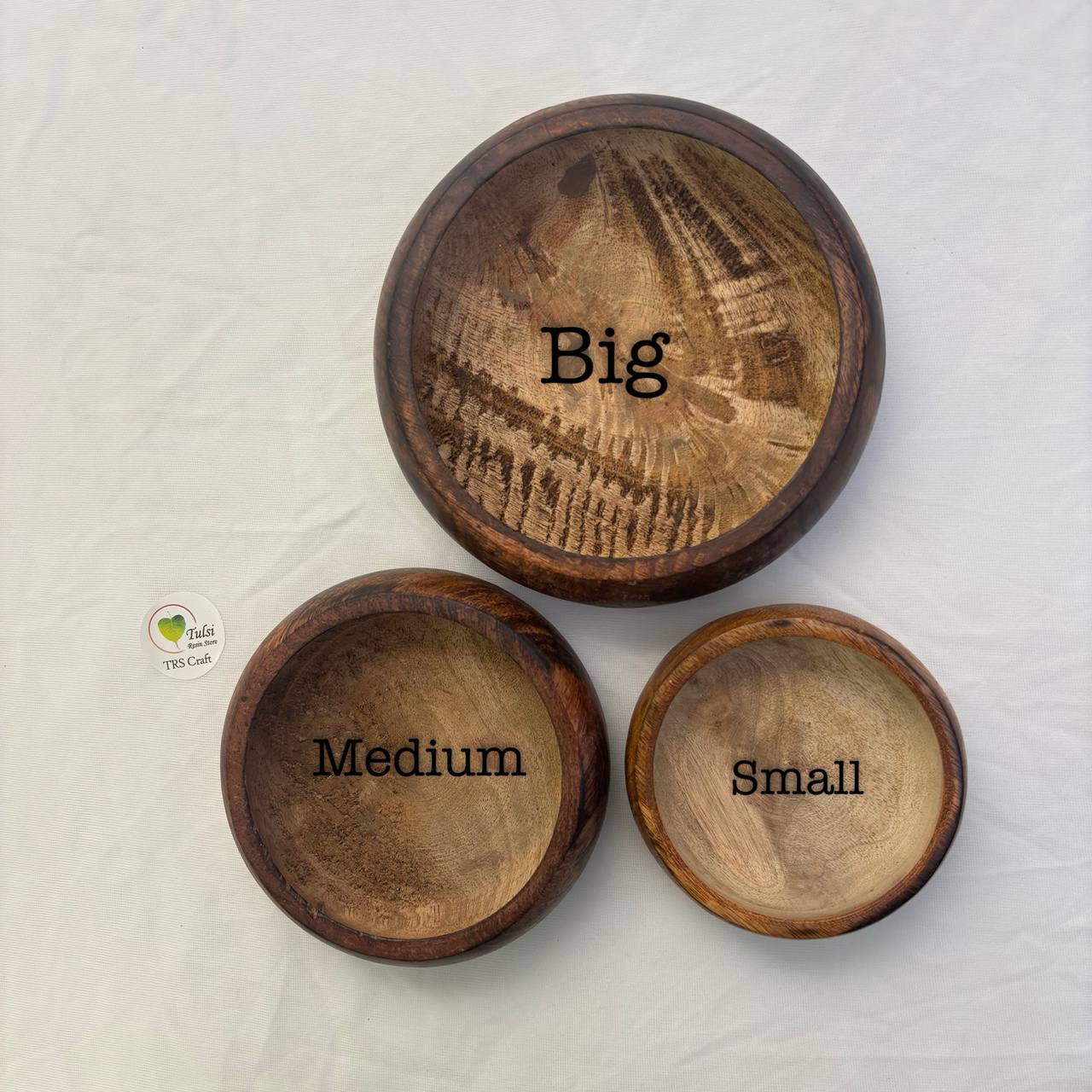 Urli Wooden Candle Bowl