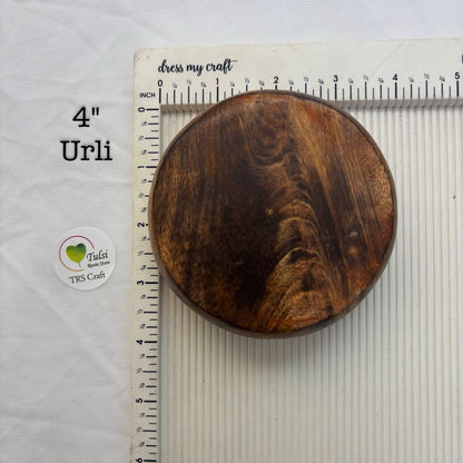 Urli Wooden Candle Bowl