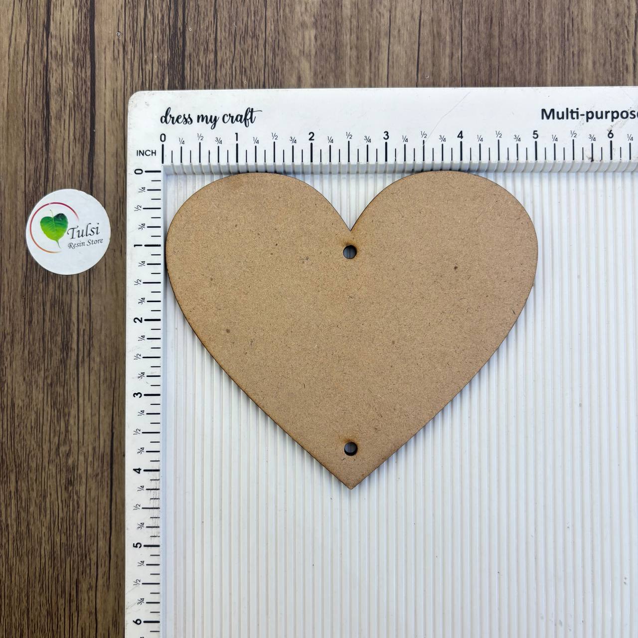 MDF Hanging Base D - Heart