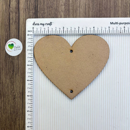 MDF Hanging Base D - Heart