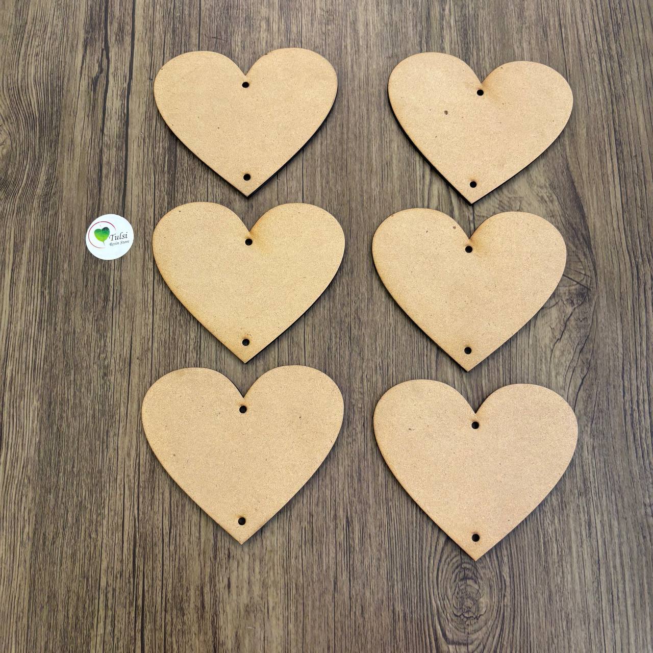 MDF Hanging Base D - Heart