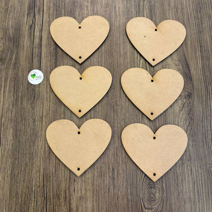 MDF Hanging Base D - Heart