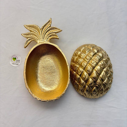 Metal Urli Bowl (A007) - Pineapple