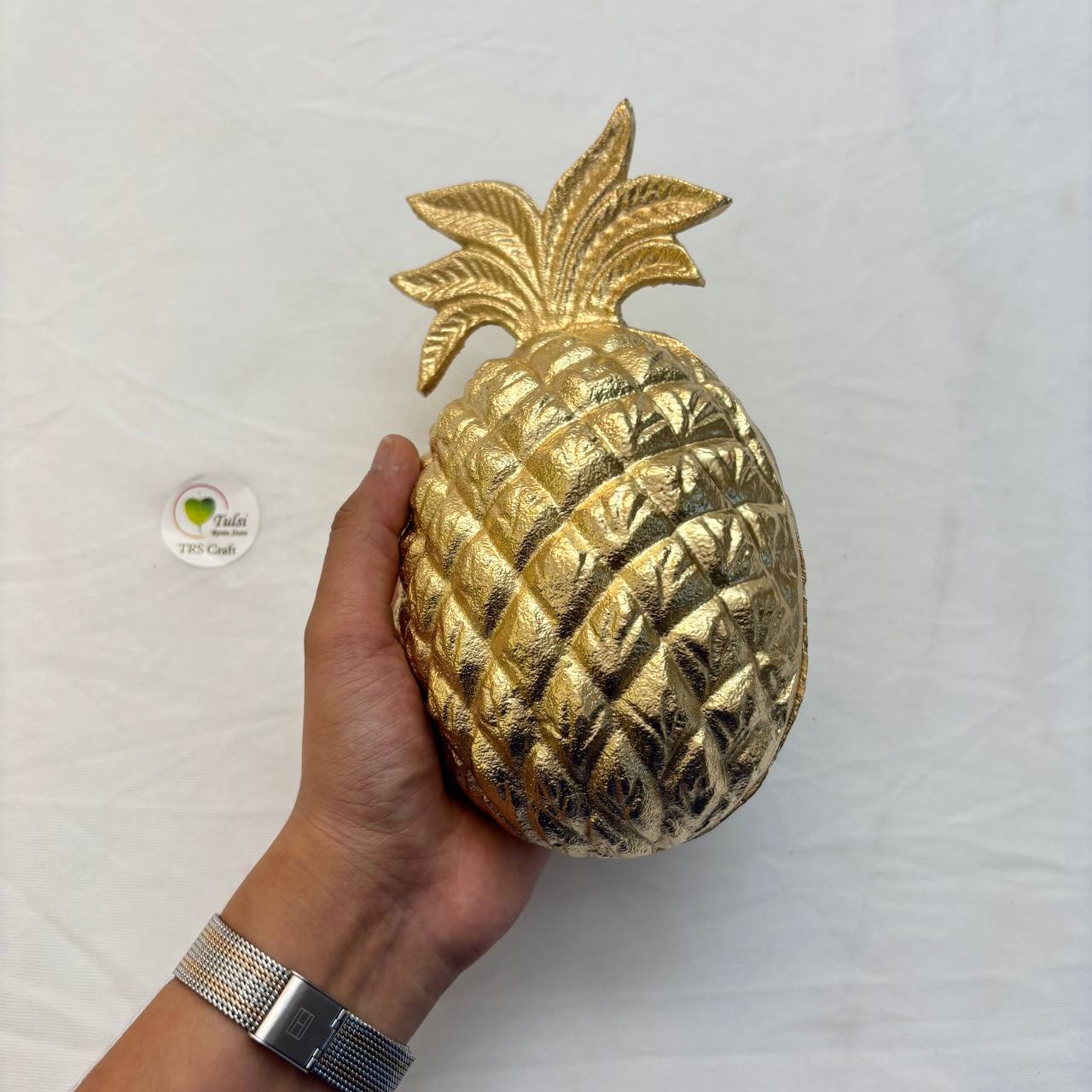 Metal Urli Bowl (A007) - Pineapple