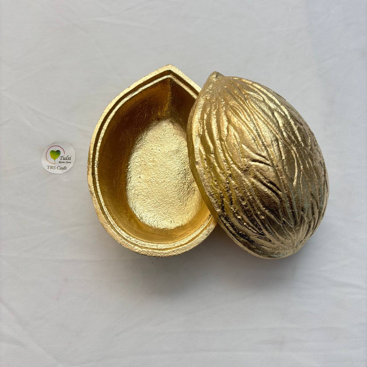 Metal Urli Bowl (A006) - Walnut