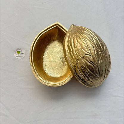 Metal Urli Bowl (A006) - Walnut