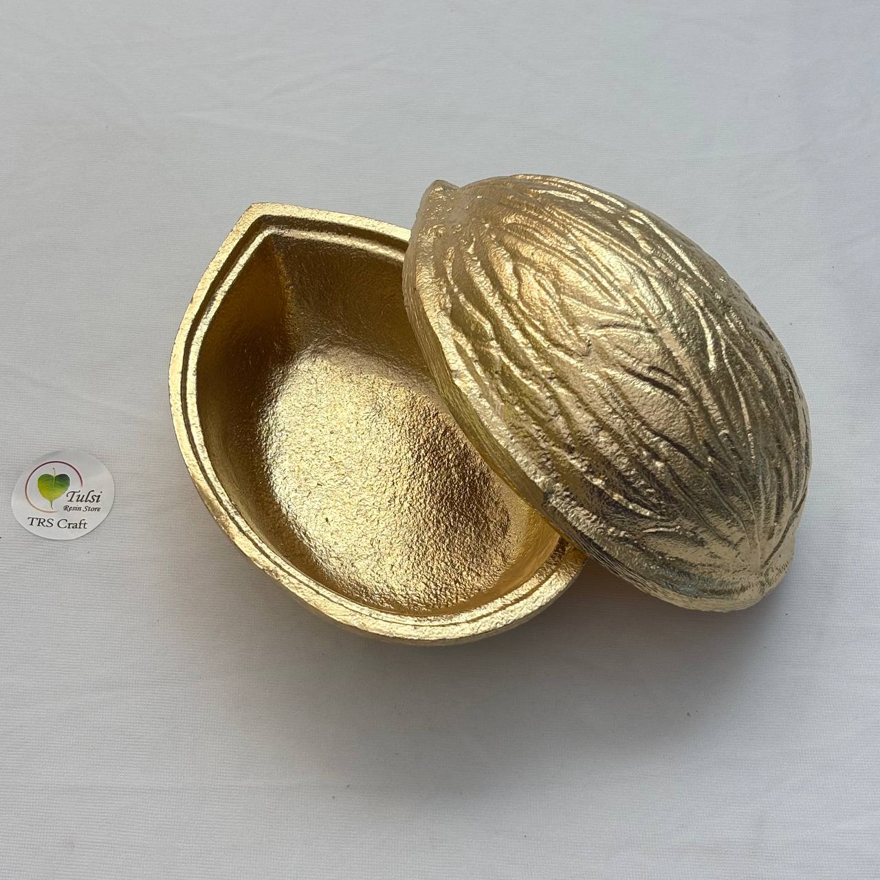 Metal Urli Bowl (A006) - Walnut