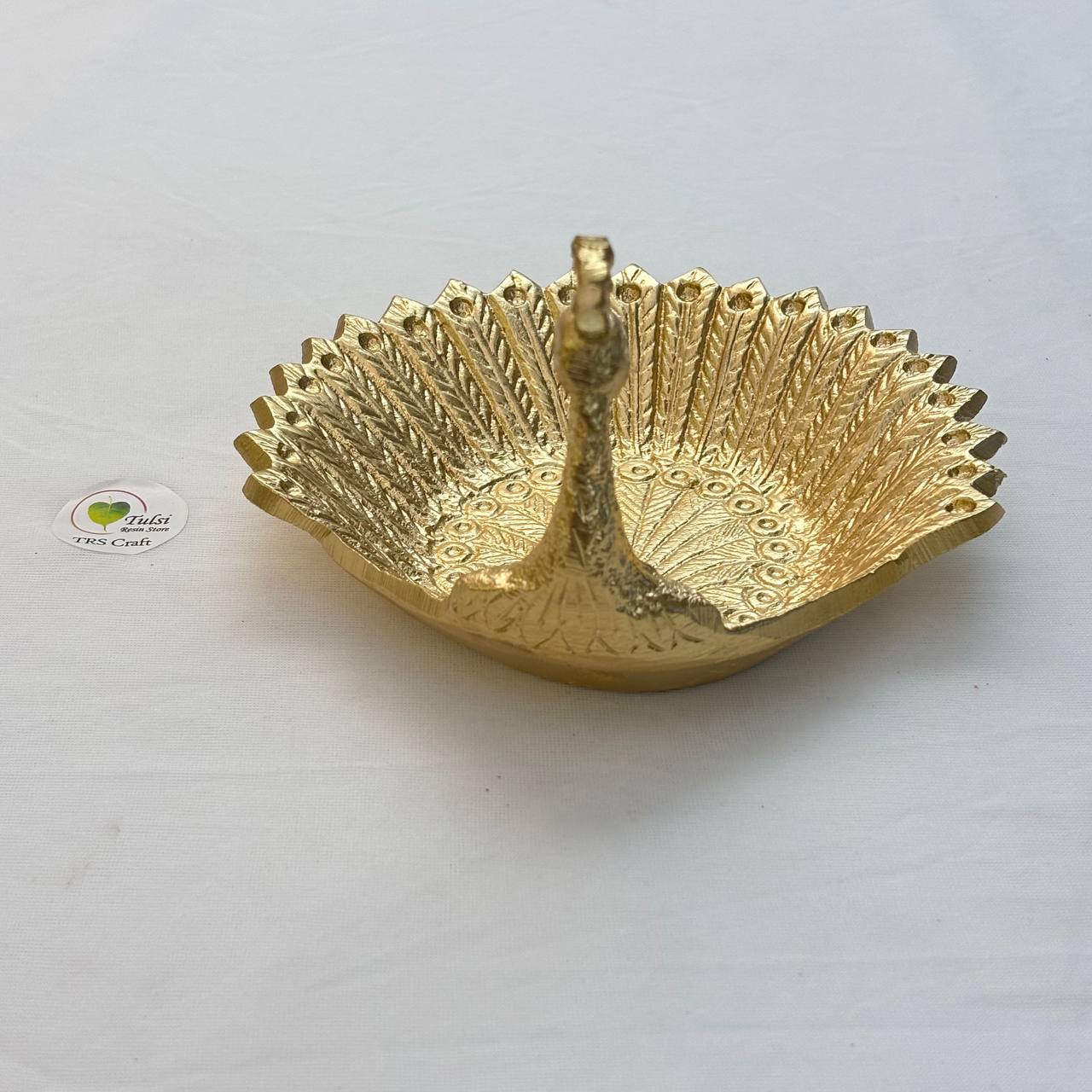Metal Urli Bowl (A008) - Peacock