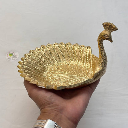 Metal Urli Bowl (A008) - Peacock