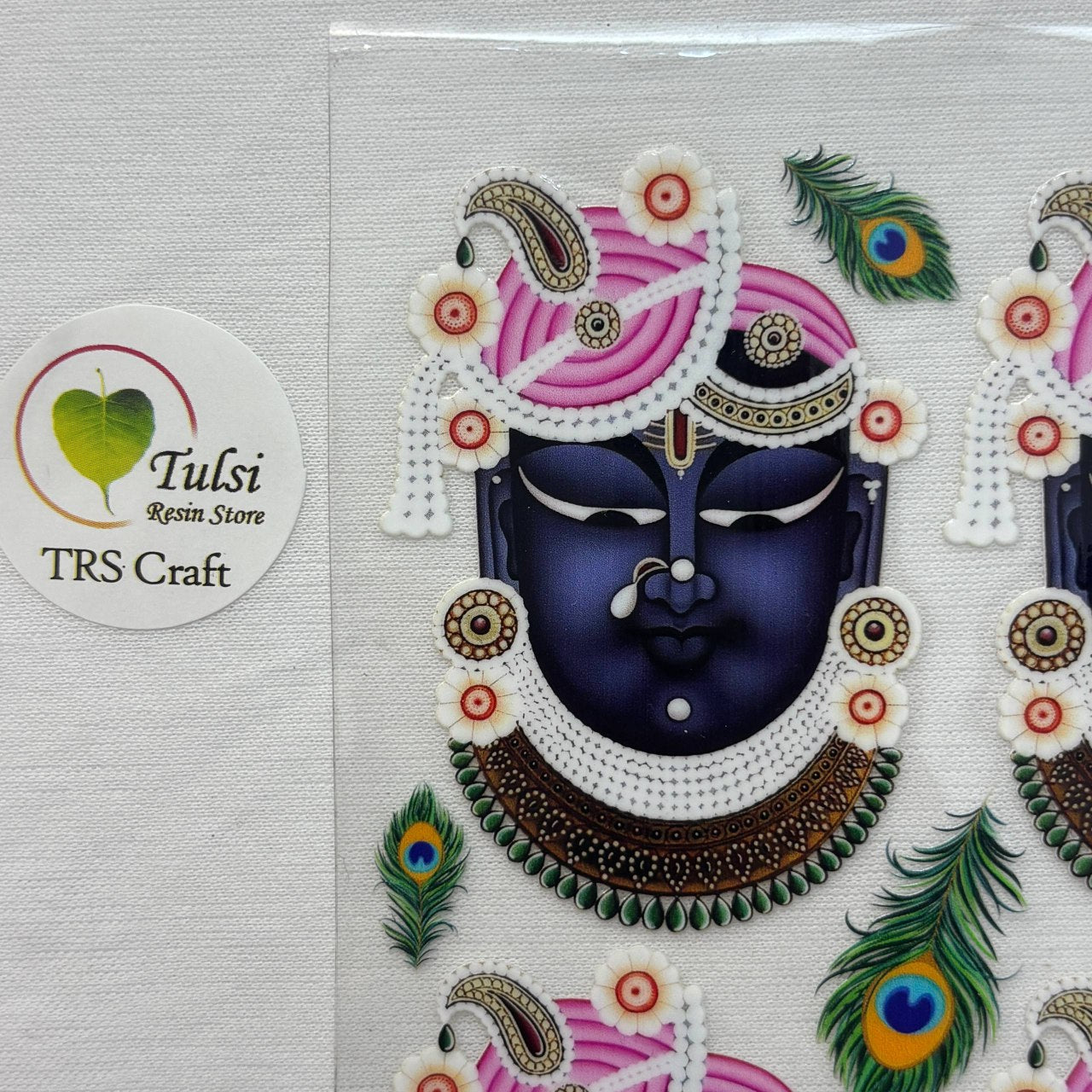 A6 UV DTF Sticker - God Idols Shreenathji (B)