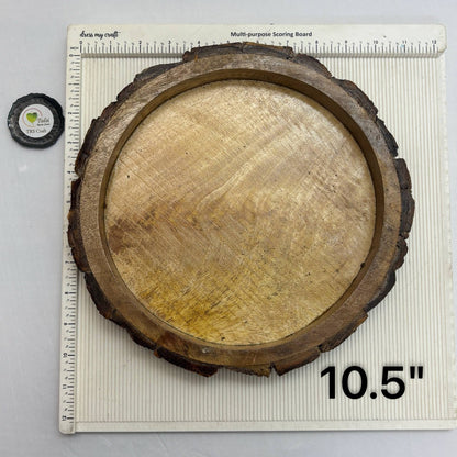 Buckle Tray Wooden Candle Bowl