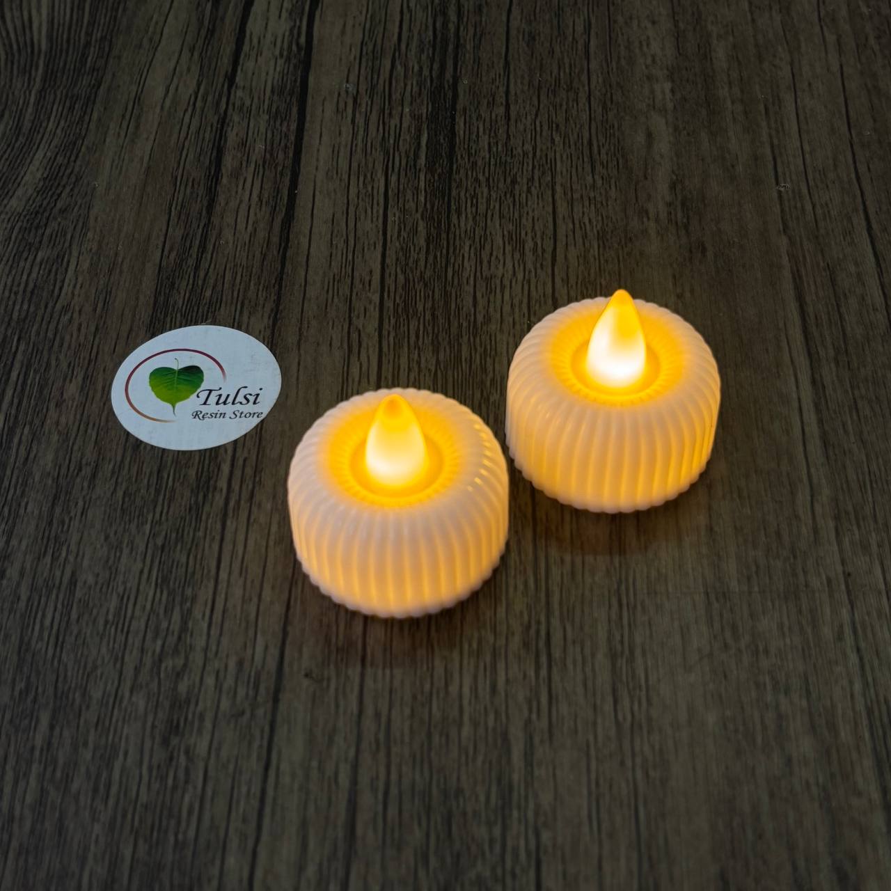 Designer LED T-Light Candles (6pc)
