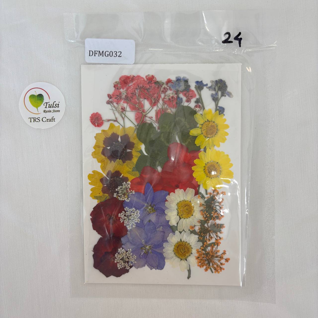 Pressed Flower Sheet Code - O
