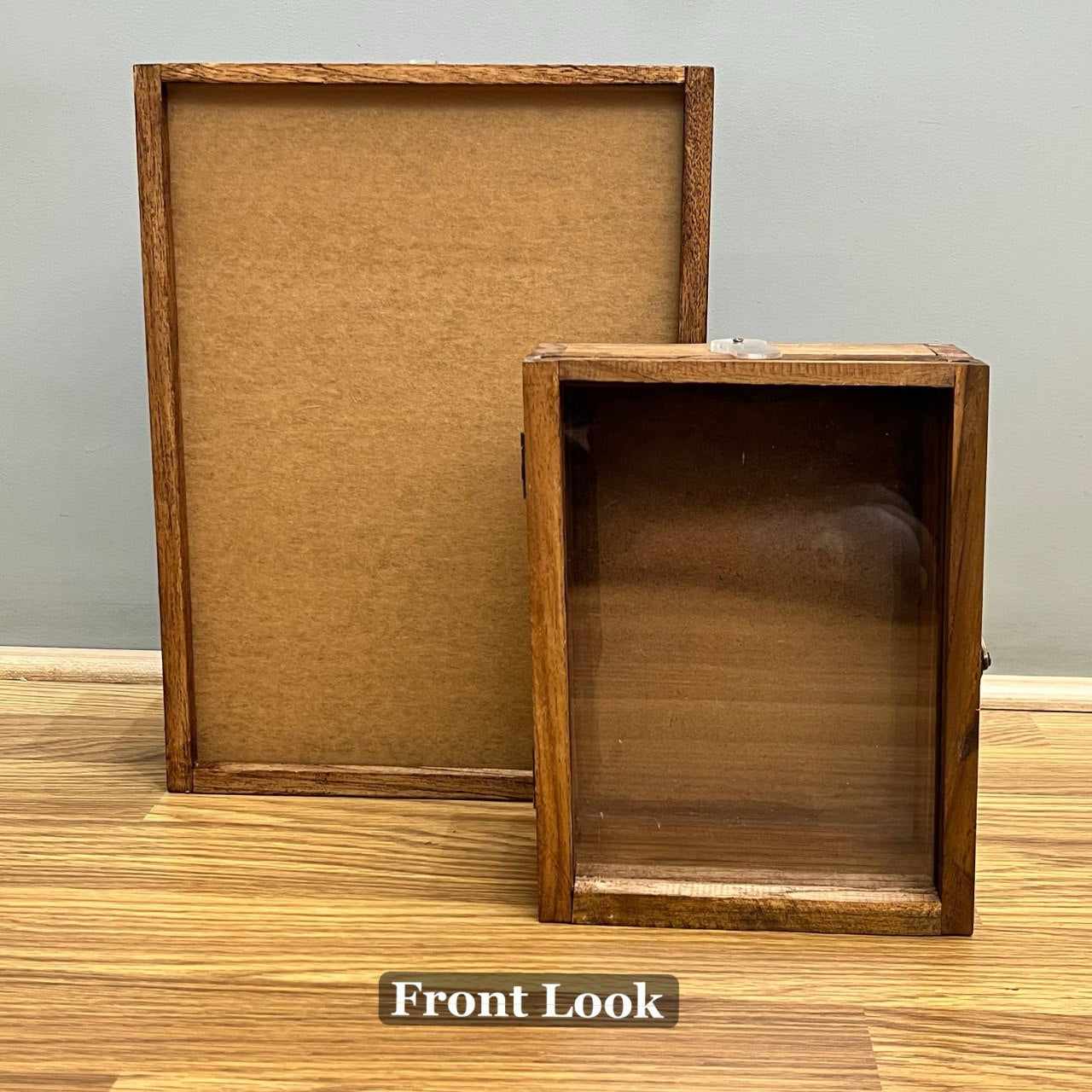 Teakwood Floating Frame (E) - Photo Book + Casting