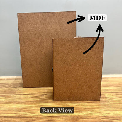 Teakwood Floating Frame (E) - Photo Book + Casting