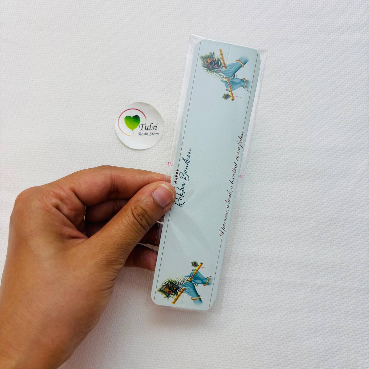 Rakhi Card With Transparent Bag Combo (B) - Small Mix