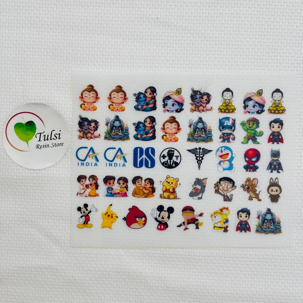 A7 Insert Sheet - Rakhi Cartoon (B)