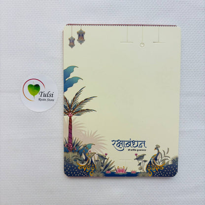 Rakhi Card With Transparent Bag Combo (C) - Mix