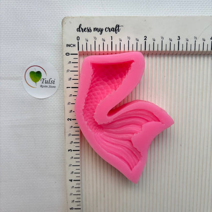 Pink Mermaid Tail Mould