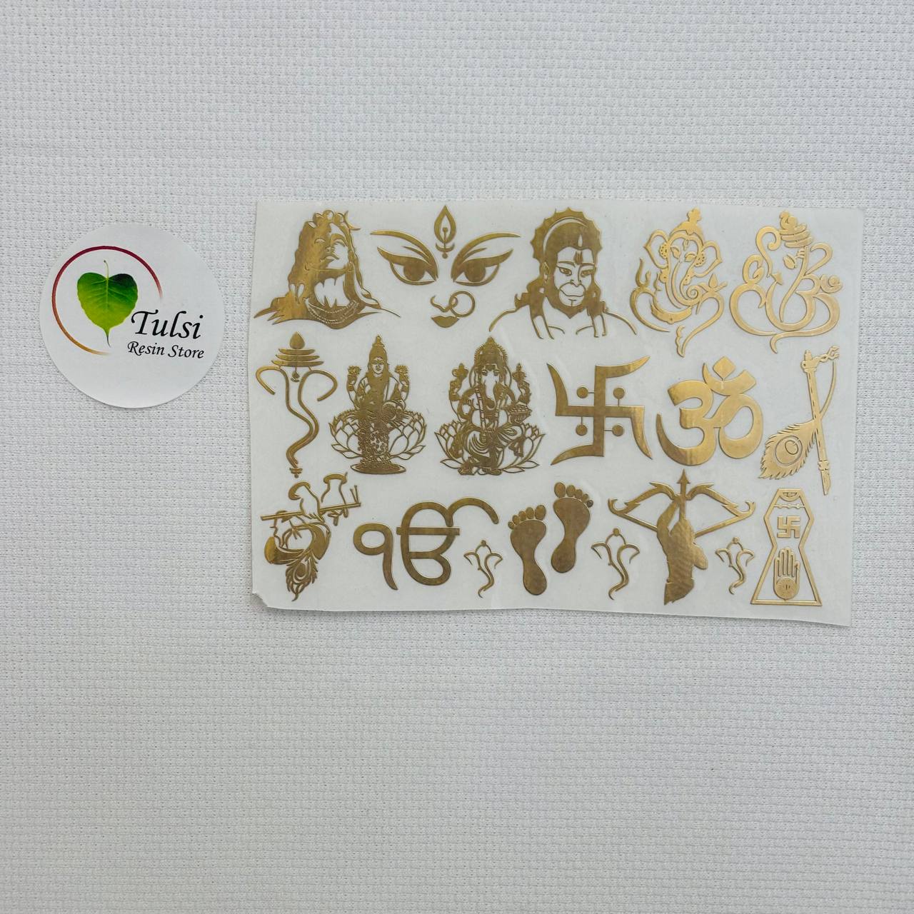 Metal Sticker - A7 Mix God Idols