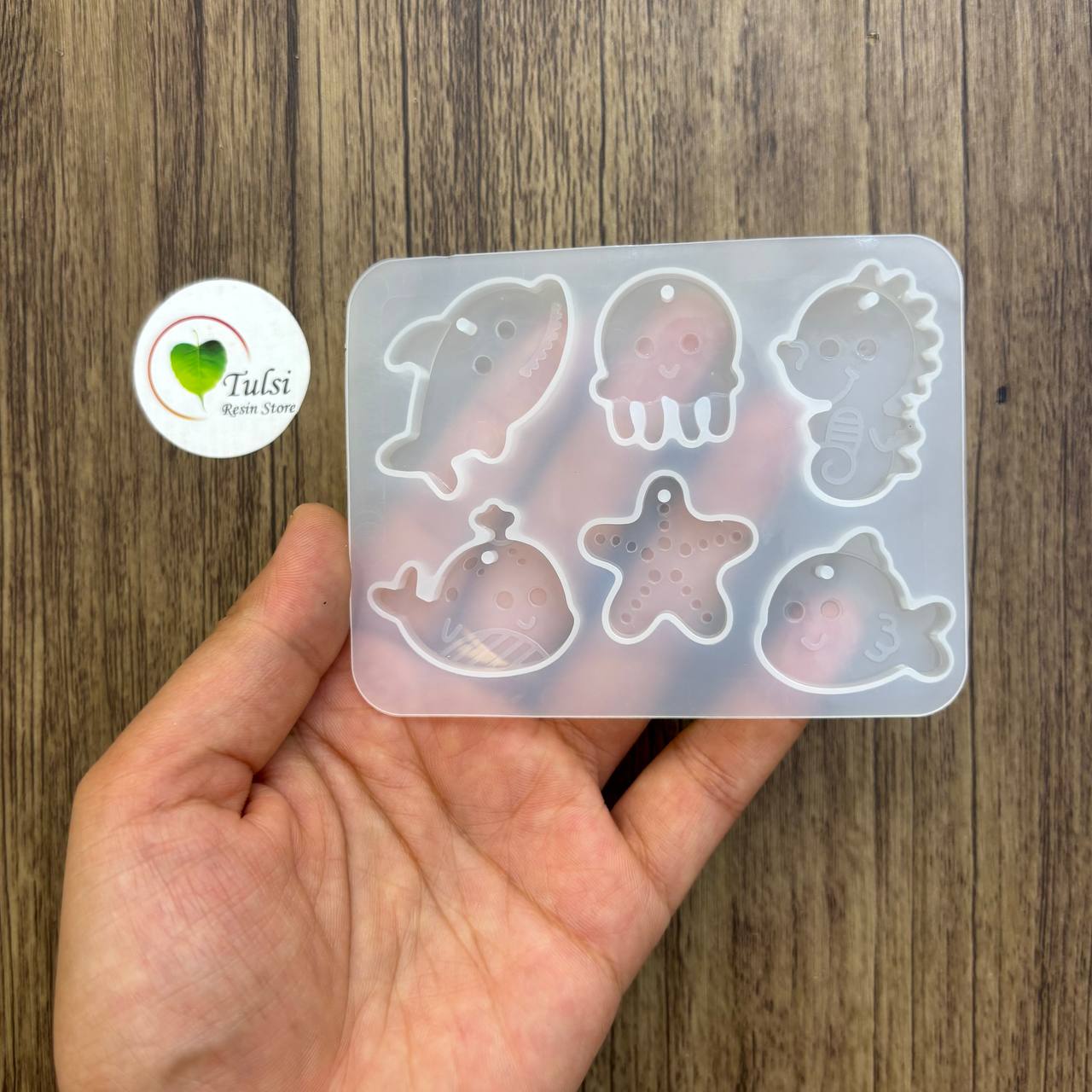 Keychain Mould (D) - Ocean