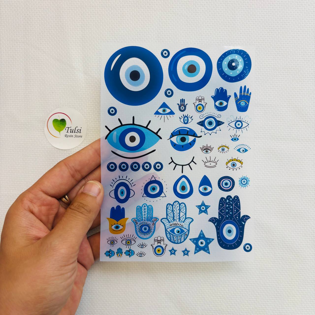 A6 Insert sheet - Mix Evil Eye (A)