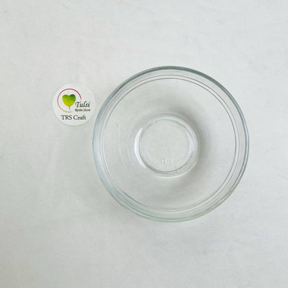 Candle Glass/Jars (A21) - Round Bowl (6Pc)