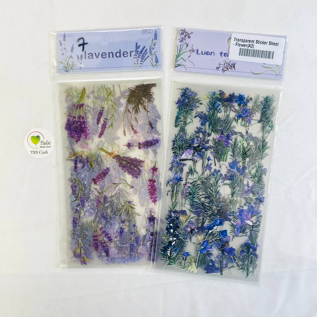 Transparent Sticker Sheet - Flower(A2)