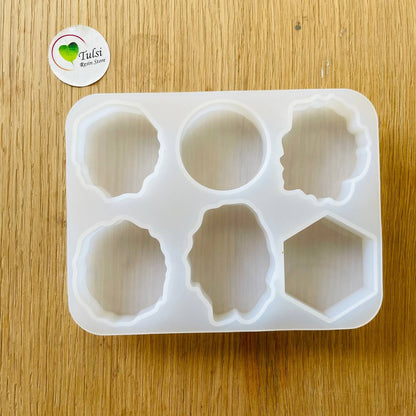 6 Cavity Small Candle Mould