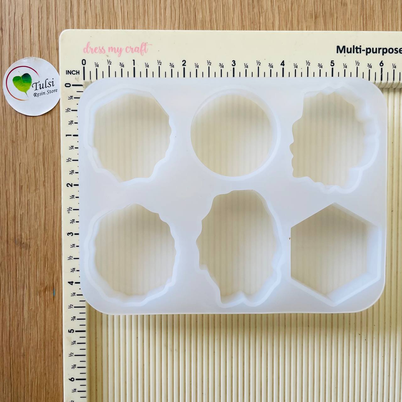 6 Cavity Small Candle Mould