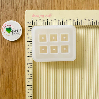 6 Cavity Square Bead Mould
