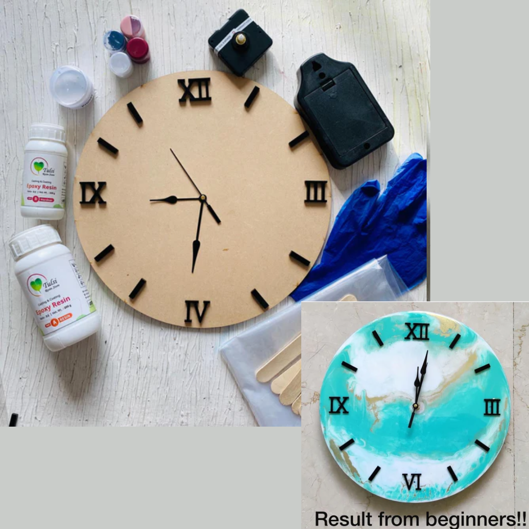 DIY Basic Clock Kit MDF