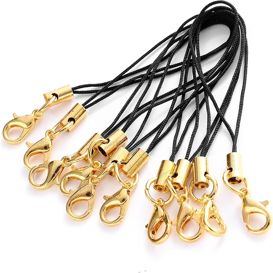Thread for Phone Charm (B) - With Lobster Clasp (10Pc)