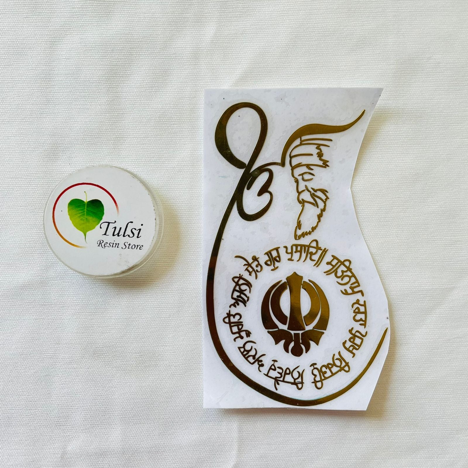 Metal Sticker - Onkar Mantra Combo (A)