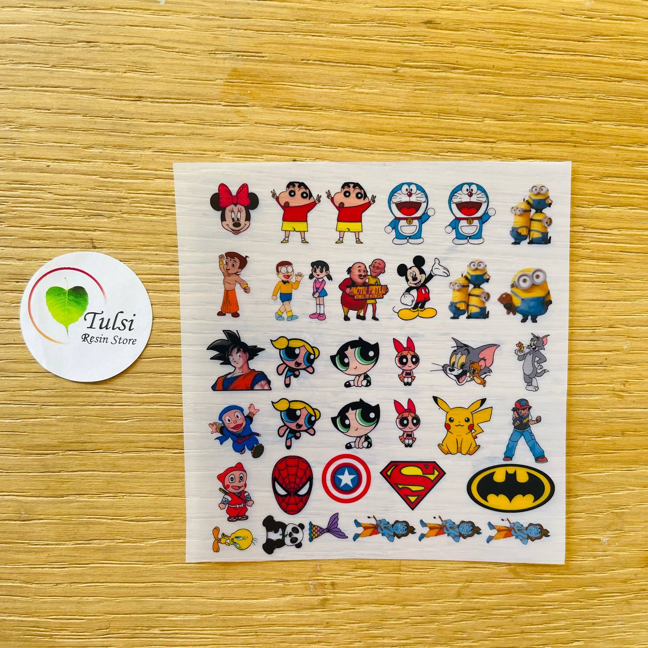 A7 Insert Sheet - Rakhi Cartoon (A)