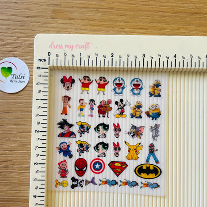 A7 Insert Sheet - Rakhi Cartoon (A)