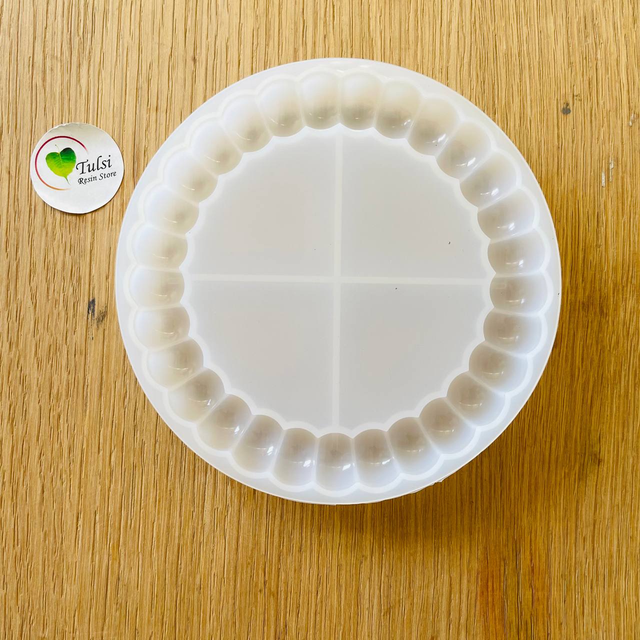 Bubble Edge Round Coaster Mould (A)