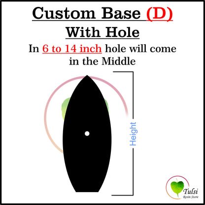 Custom MDF Base (D) - Surfing Board