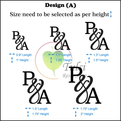 Custom Metal Sticker - Logo Design
