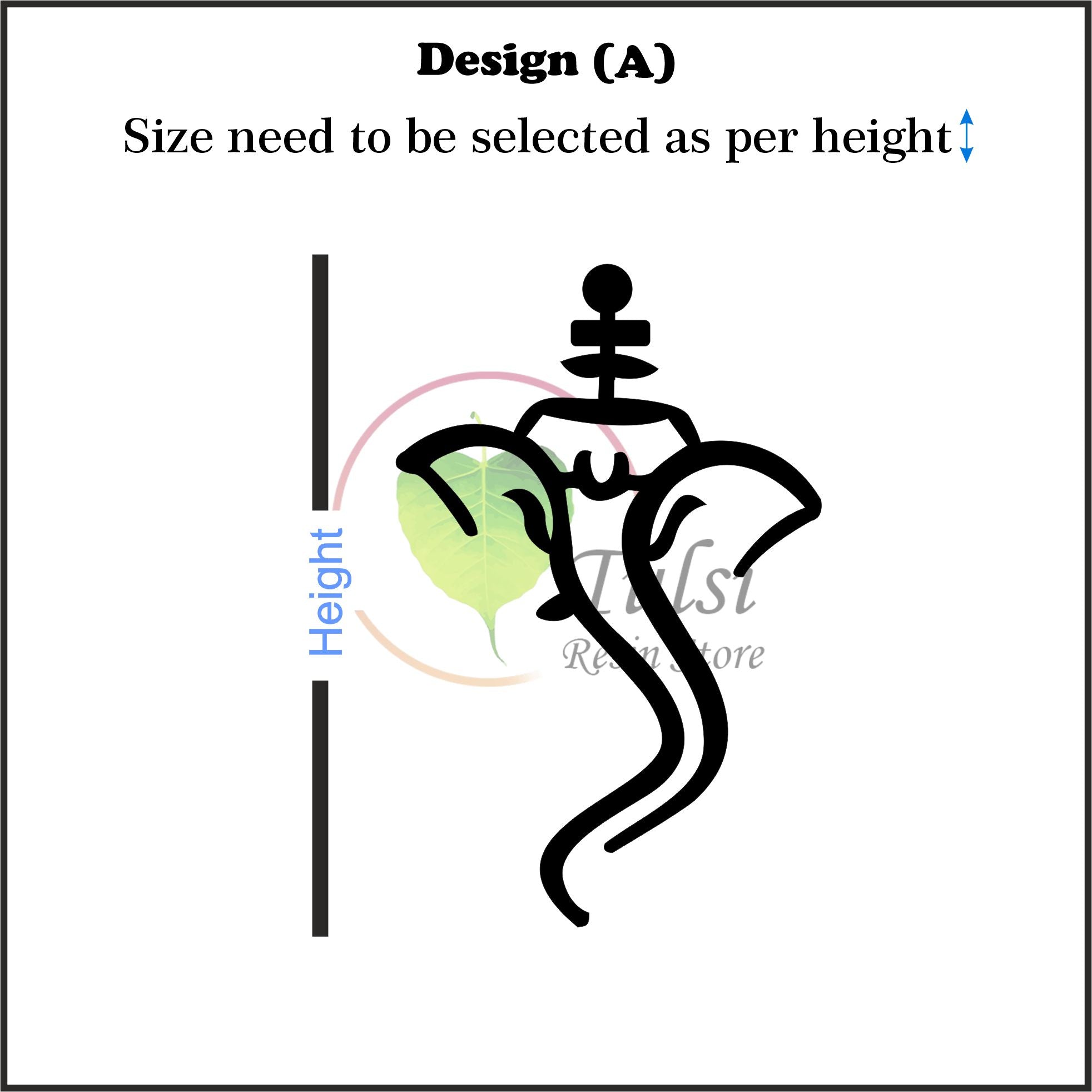 Custom Acrylic - Ganesha Idol (A)