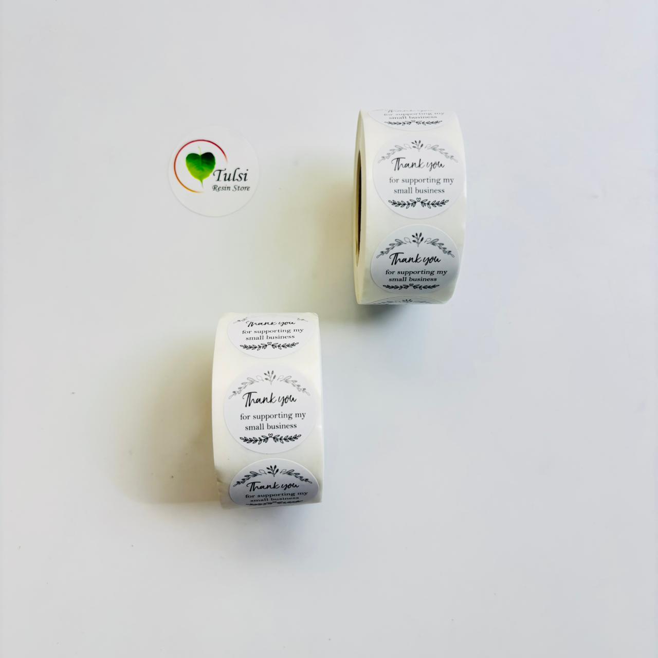 Thankyou Sticker Roll Code -E