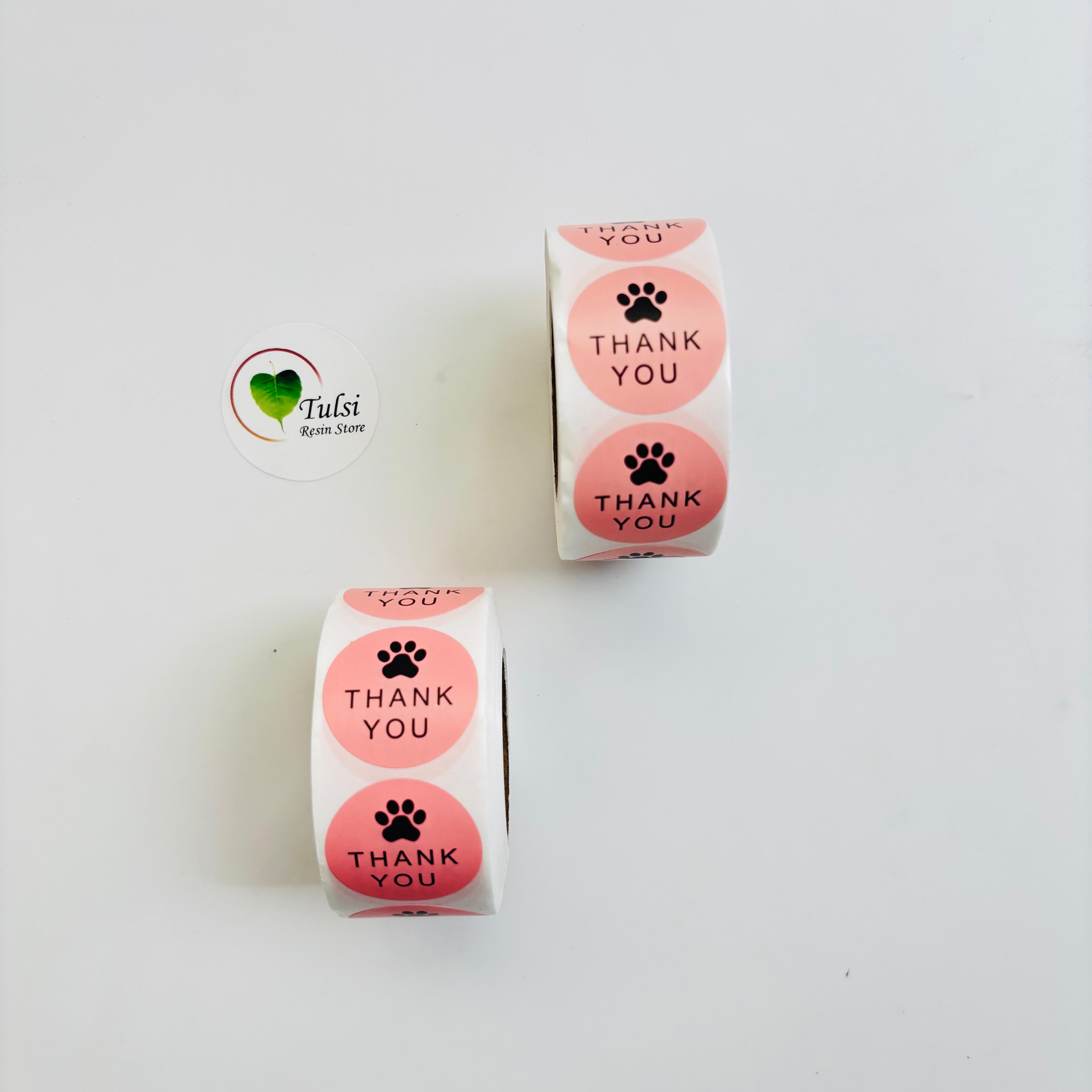 Thankyou Sticker Roll Code -L