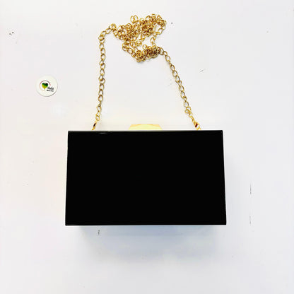 Box Clutch - Black