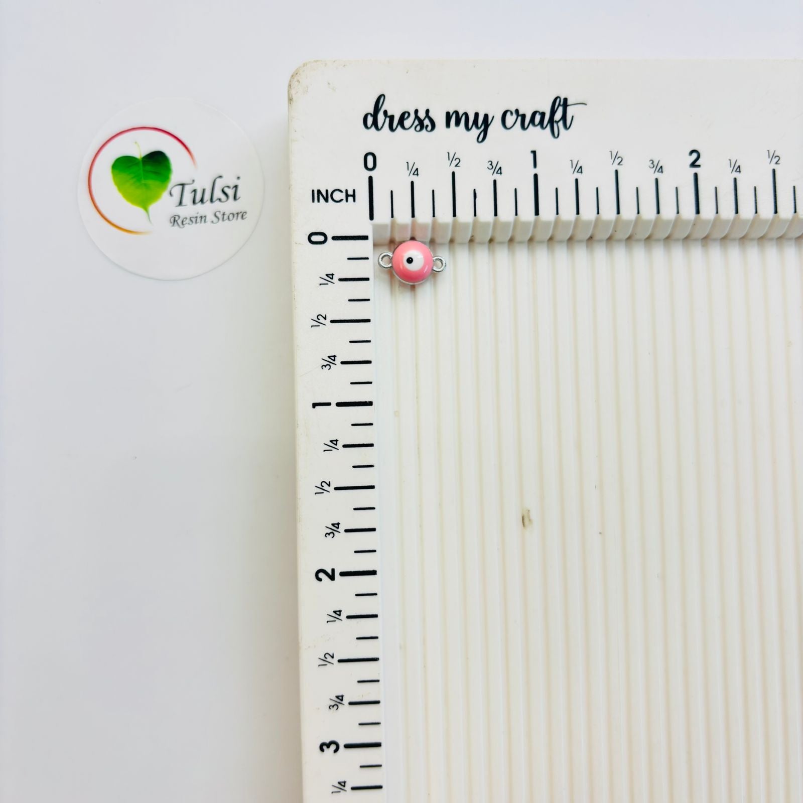 Evil Eye Charm With Two Hooks - B