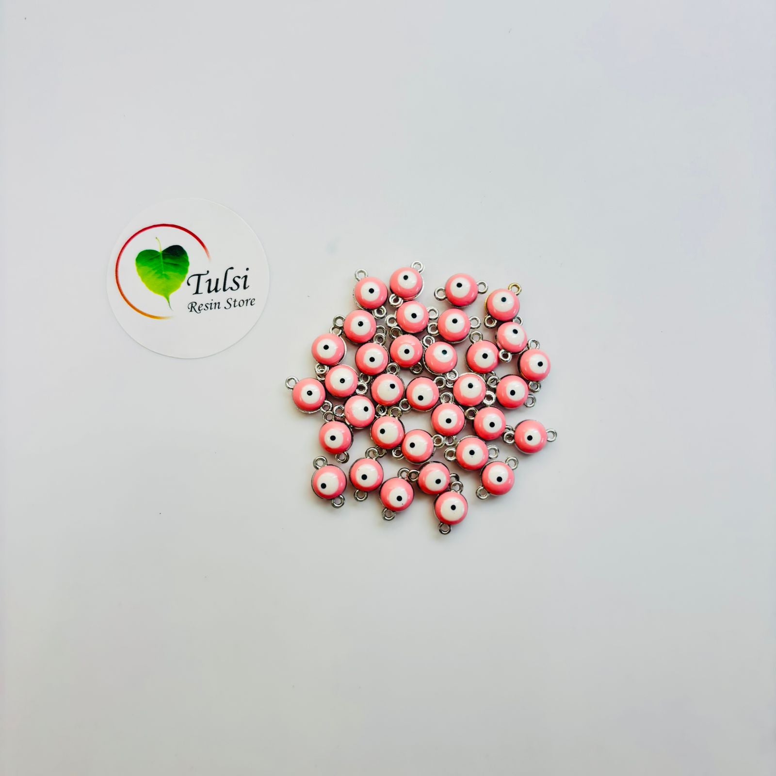 Evil Eye Charm With Two Hooks - B